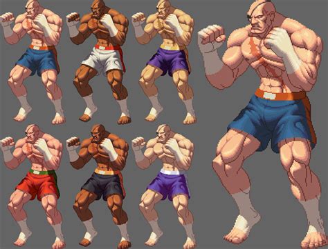 Street Fighter Pixel Art