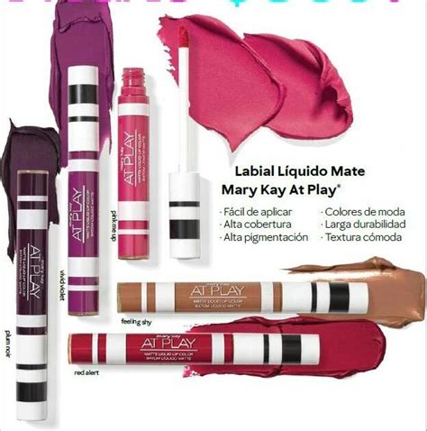 Labial Liquido Mate De Larga Duraci N Mary Kay At Play Promo