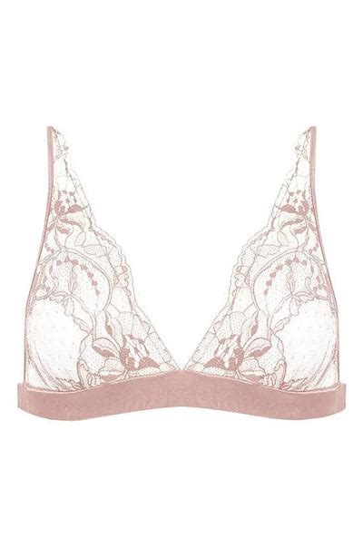 Fleur Of England Signature Blush Boudoir Bra Sheer