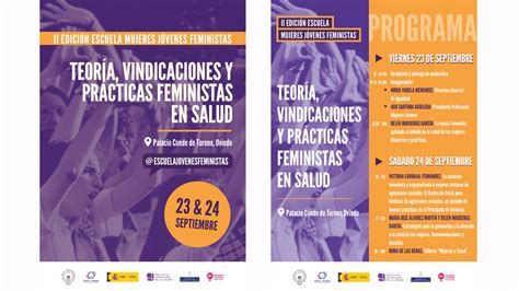 II Edición Escuela Mujeres Jóvenes Feministas Teoría vindicaciones y