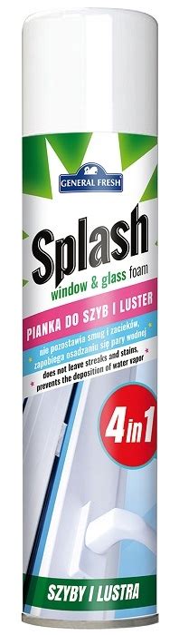 General Fresh Splash Pianka Do Mycia Szyb I Luster 13425467290 Allegro Pl