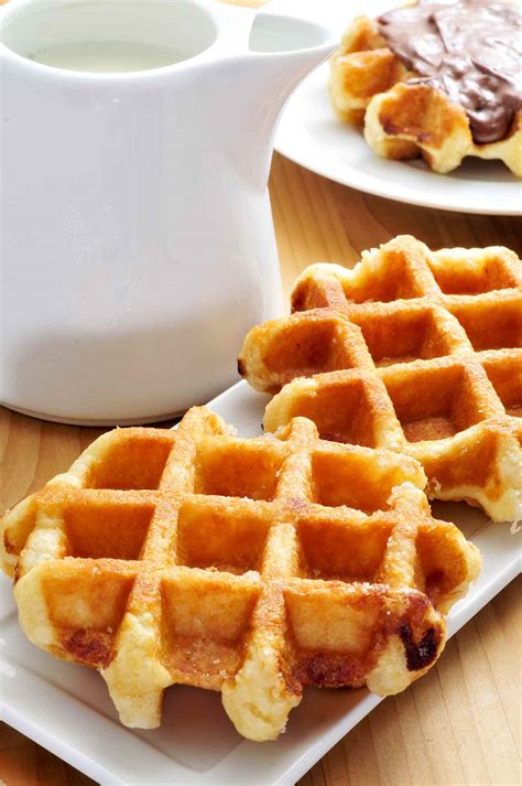 Belgian Liege Waffles Recipe