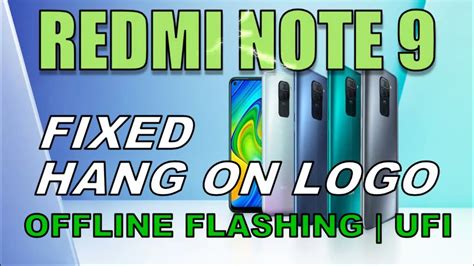 Redmi Note Fixed Hang On Logo Bootloop Flashing With Ufi Youtube