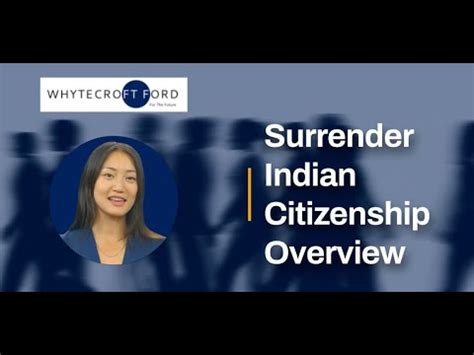 Overview Surrender Indian Passport Implications On Pan Oci