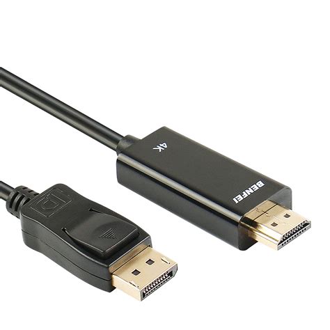 Benfei 4k Displayport To Hdmi 6 Feet Cable With Audio Dp Display Port