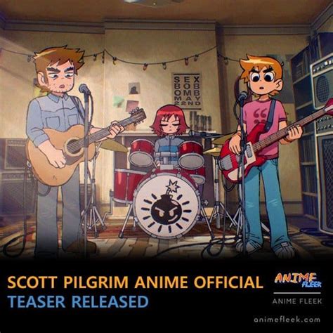 Scott Pilgrim Anime Official Teaser Released