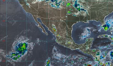 Se prevé que canales de baja presión originen lluvias puntuales muy