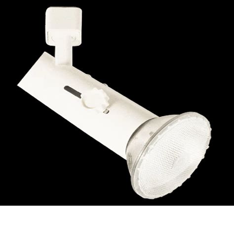 Elco Lighting 120V Line Voltage Universal Track Fixture, All White ET642W | Smart LED