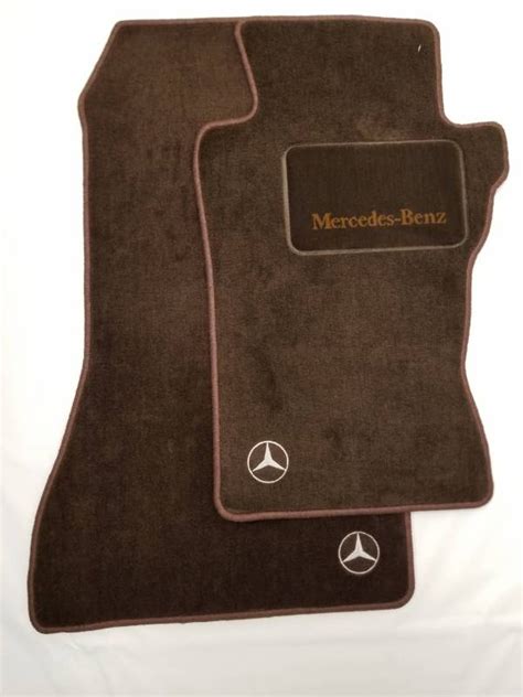 Performance Products® 224759 Mercedes® Oem Floor Mats 4 Piece Brown 1990 1993 124 Ppembzparts