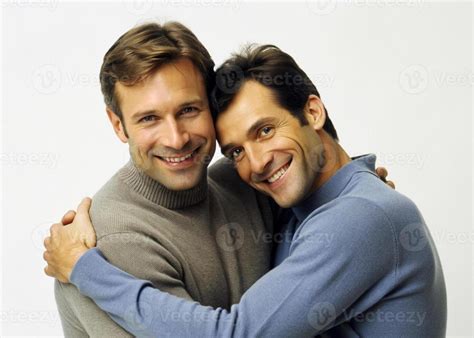 AI Generated Happy Gay Couple Hugging Love 39897596 Stock Photo At Vecteezy