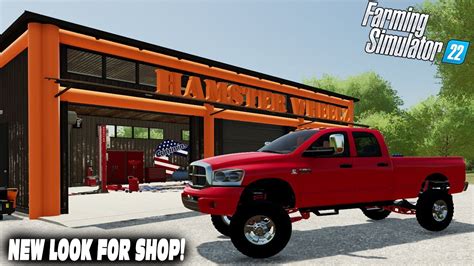 NEW LOOK FOR OUR DEALERSHIP AND NEW SHOP TRUCK? - FARM SIMULATOR 22 RP ...