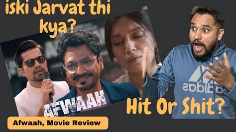 Afwaah Movie Review Afwaah 2023 Review Afwaah Movie Reaction