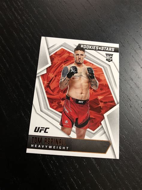 2022 Panini Chronicles UFC Rookies Stars RC Tom Aspinall 190 Bronze