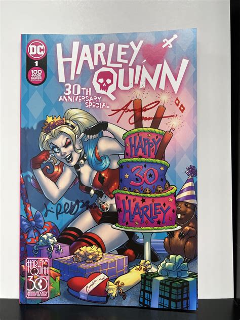 Harley Quinn 30th Anniversary Special 1 Complete Cover Signed Paperfilms