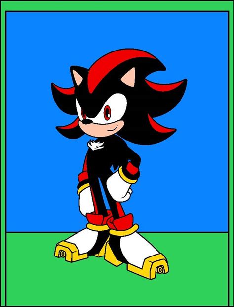 Shadow The Hedgehog Happy By Haros98 On Deviantart