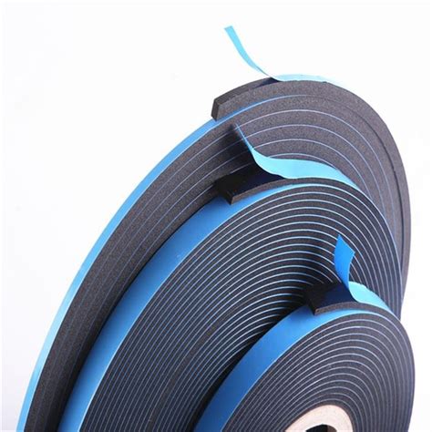 Waterproof Closed Cell Double Sided Pvc Structural Glazing Foam Tape