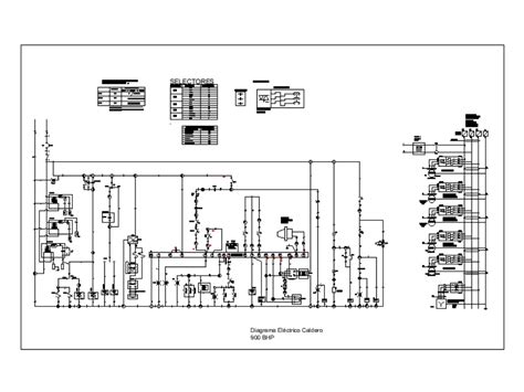 Diagrama Electrico Caldero 900 Bhp En AutoCAD CAD 218 16 KB Bibliocad