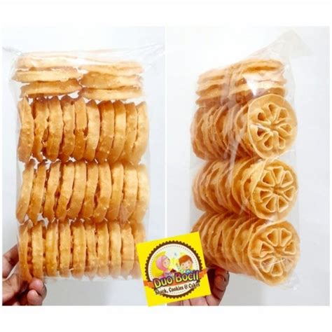 Jual Kue Kembang Goyang Manis Isi 24 Pcs Asli Betawie Di Lapak Duo