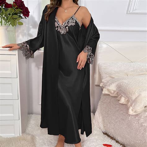 Levmjia Womens Silk Satin Pajamas Set Two Piece Short Sleeve Loungewear