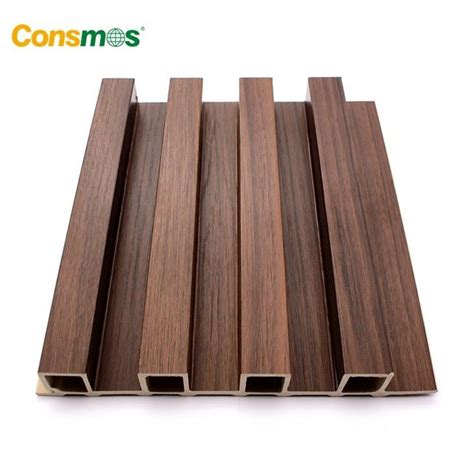 China Consmos Wood Plastic Composite WPC Flooring Panels 3D WPC Indoor