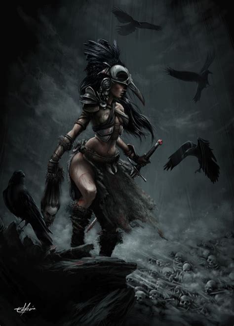 The Morrigan Celtic Goddess Of War As A Triple Goddess The Morrigan