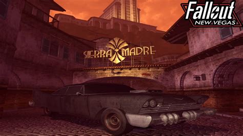 You Can Drive Cars Around The Sierra Madre In Fallout New Vegas Youtube