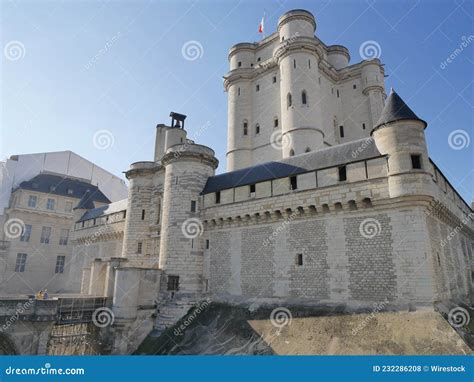 Ancient Chateau De Vincennes Fortress In Paris Stock Photo Image Of