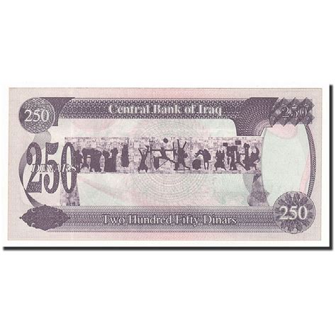 Iraq Dinars Km A Neuf Neuf Dinars De