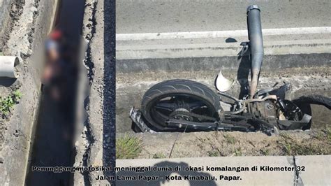 Penunggang Motosikal Lawan Arus Maut Langgar Pacuan Empat Roda DEASOKA