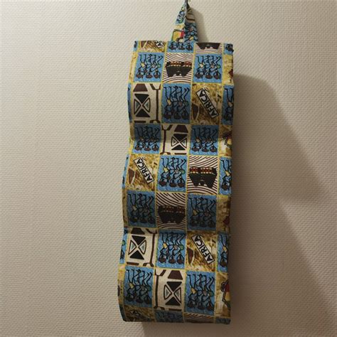 Porte Papiers Toilette En Tissu Pagne Wax Cameroun By Djankawax Texti