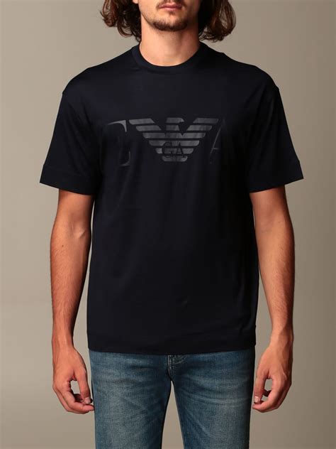 Emporio Armani Outlet T Shirt In Cotton Blend With Logo T Shirt