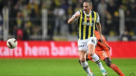 Fenerbahçe nin büyük umutlarla transfer ettiği Bonucci İtalya ya