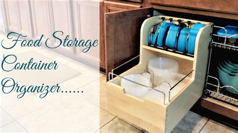 How To Organize Food Storage Containers The Best Container Organizing System You