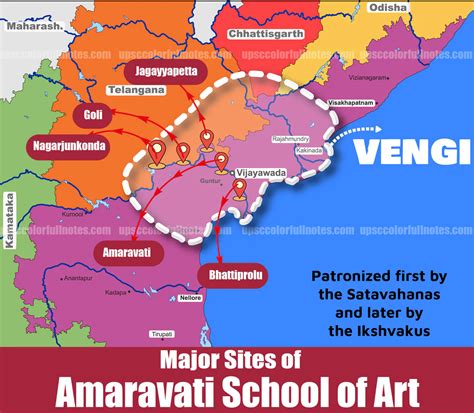 The Great Amravati School Of Art 2023 Upsc Colorfull Notes