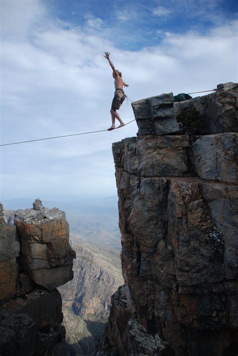 Slackliner Interview Warren Gans Riding The Highline