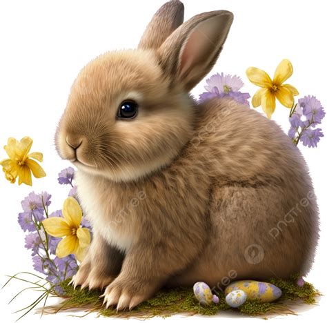 Lapin De Pâques Brun Png Lapin Pâques Brun Fichier Png Et Psd Pour