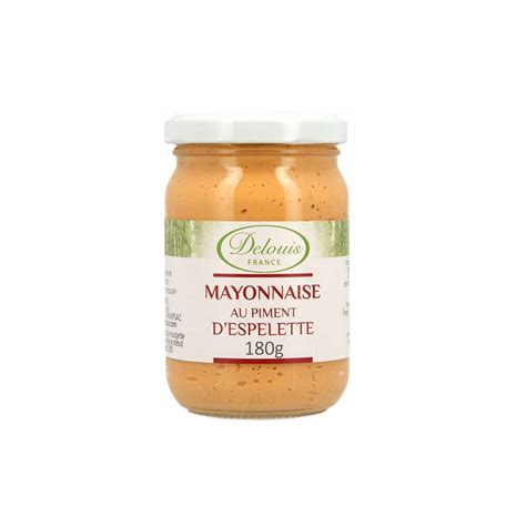 Mayonnaise Au Piment D Espelette Bio Delouis G La Belle Vie