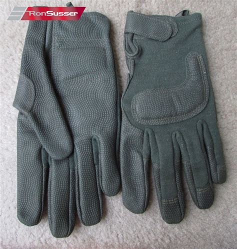 Us Military Issue Army Combat Gloves Hcg 0014 Xl Kevlar Goatskin