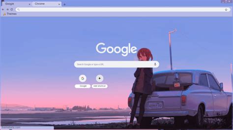 Sunset Chrome Theme ThemeBeta