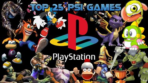 Top 25 PS1 Games YouTube