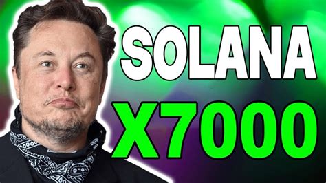 Elon Musk Solana Will Skyrocket After This Date Solana Price