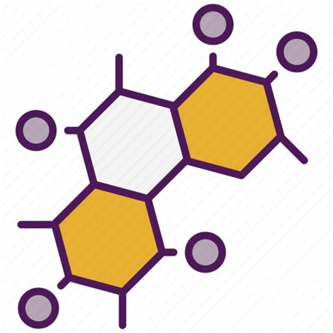 Molecular Science Atom Molecule Structure Chemistry Electron Icon