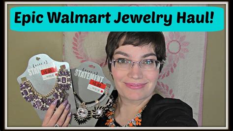 Epic Walmart Jewelry Haul Youtube