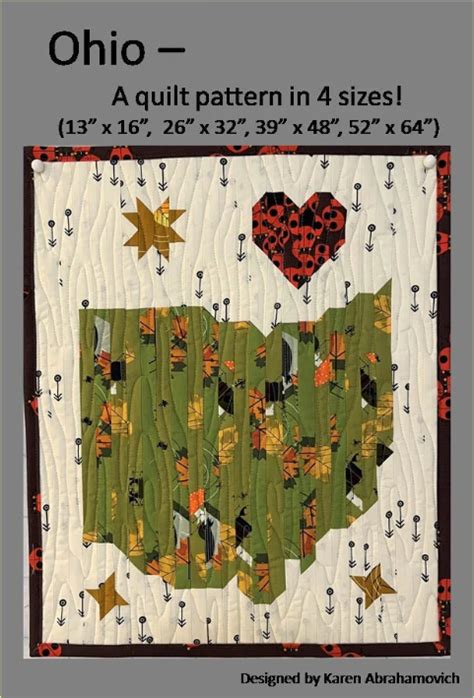 Ohio Quilt Pattern 747973806078