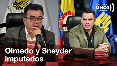 Olmedo y Sneyder imputados por escándalo de contratación irregular en