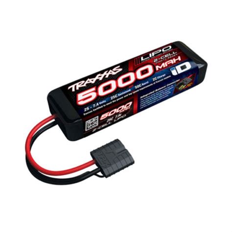 Accu Lipo Id 74v 25c 5000mah 2s Traxxas 2842x