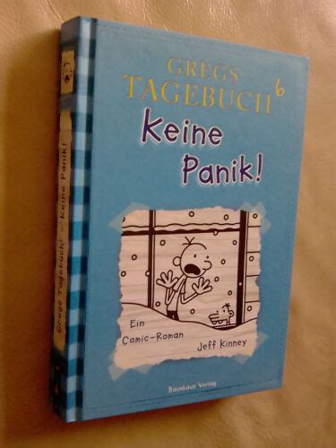 Jeff Kinney Gregs Tagebuch Keine Panik Gebundene Ausgabe