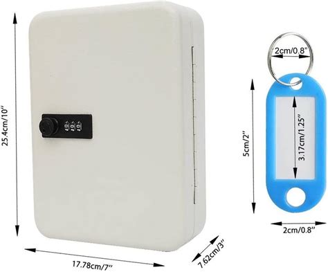 Caja De Cerradura Para Llaves Montada En La Pared Con Cerradura De