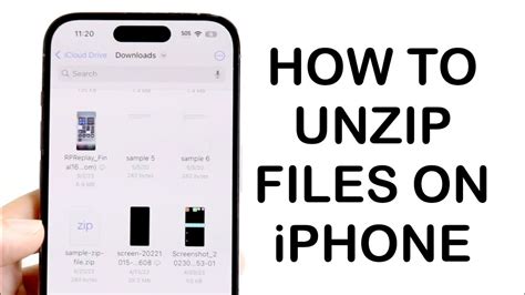 How To Unzip Files On IPhone 2024 YouTube