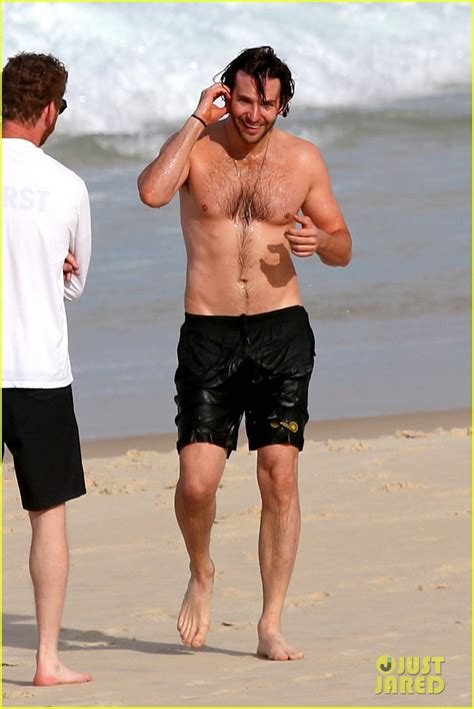 Bradley Cooper Premieres Hangover III Swims Shirtless In Rio Photo